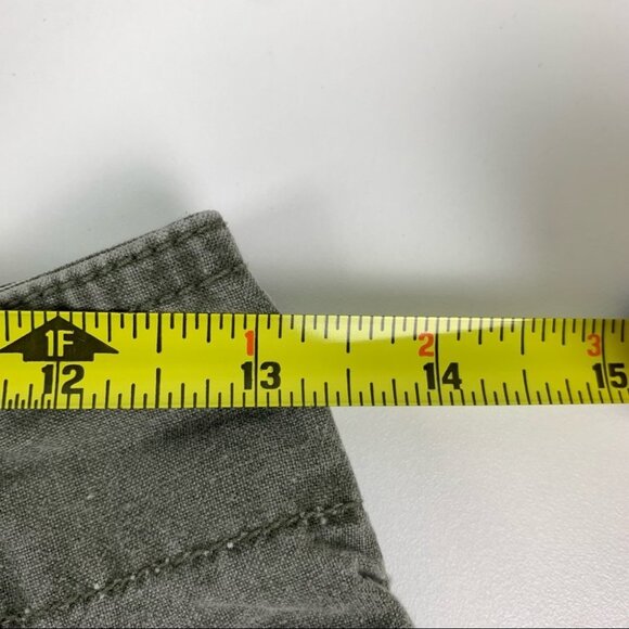 ROYAL Robbins Green Cotton Shorts size 8 - Picture 11 of 13